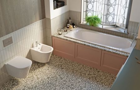 Акриловая ванна Lavinia Boho Biore 35010050, усиленный армированный корпус ванны, 150x70 см, артикул 35010050