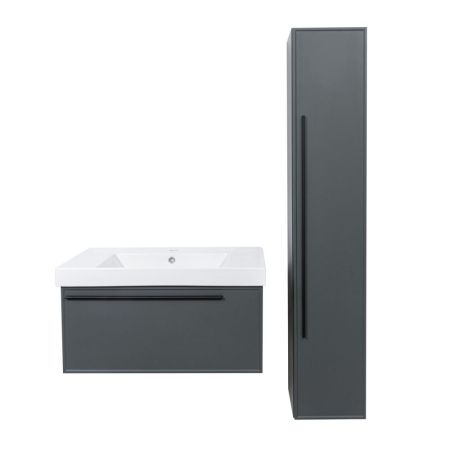 Пенал подвесной La Fenice Elba FNC-05-ELB-G-30, серо-зеленый, артикул FNC-05-ELB-G-30