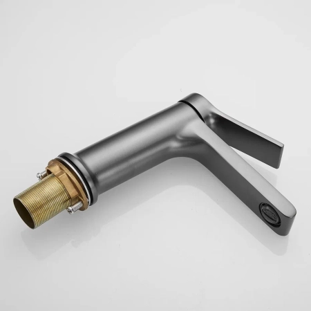 Смеситель для раковины Shevanik S8301T, оружейная сталь, артикул S8301T