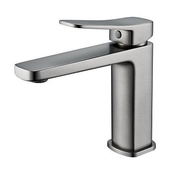 Смеситель для раковины Shevanik S9901T, оружейная сталь