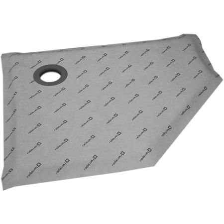 Душевая плита Radaway RadаDrain 99x89 пятиугольная L с решеткой, артикул 5PK1009L/5K01