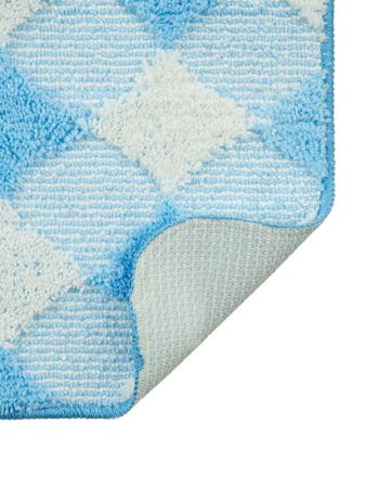 Коврик для ванной комнаты Fora 75х45 FOR-LD85BL Spain Голубой, артикул FOR-LD85BL