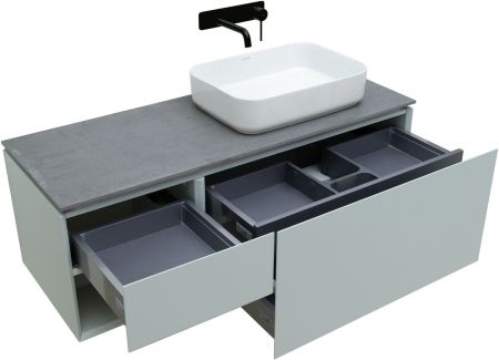 Тумба под раковину Allen Brau Infinity 120 1.21008.PWM R папирус матовый, артикул 1.21008.PWM