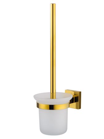 Туалетный ершик в комплекте WONZON & WOGHAND POLO, Темное золото (WW-8919-DG)