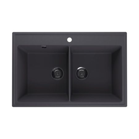 Кухонная мойка Ulgran Quartz Ruma 780-08, космос, артикул Ruma 780-08