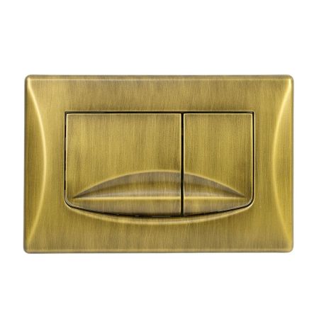 RIVER DUAL NEW Клавиша двойная универсальная h165x245 мм.(пластик), бронза, артикул 27466