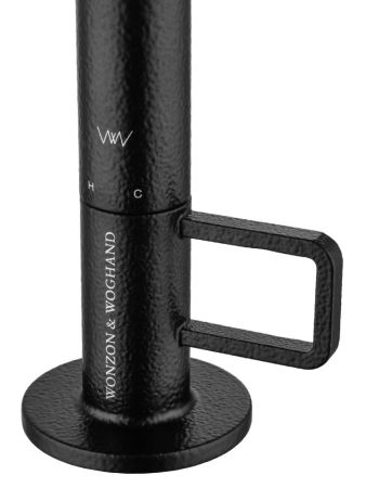 Смеситель для раковины WONZON & WOGHAND LOOP, Черный матовый (WW-111-00-508), артикул WW-111-00-508