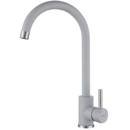 Смеситель для кухни GranFest Z-5410, серый