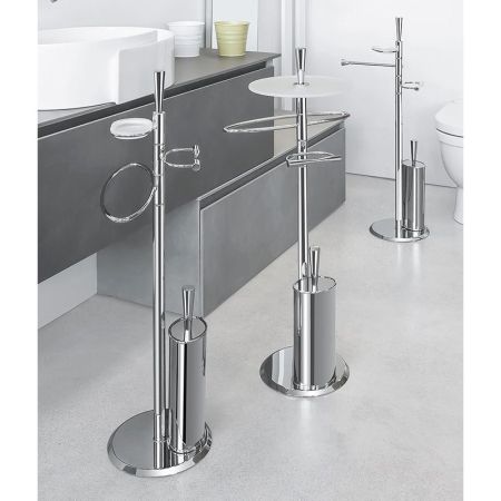 Напольная стойка Colombo Design Isole pantane B9408.000 Хром, артикул B9408.000