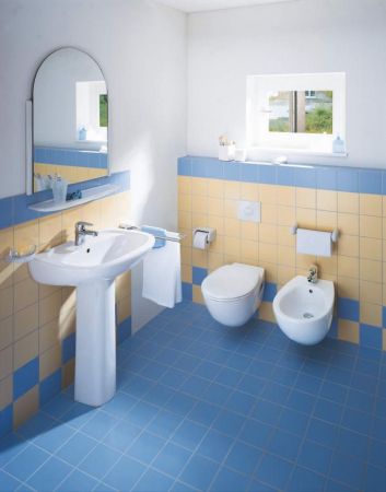 Биде Duravit Duraplus 2532100000 подвесное Белое, артикул 2532100000