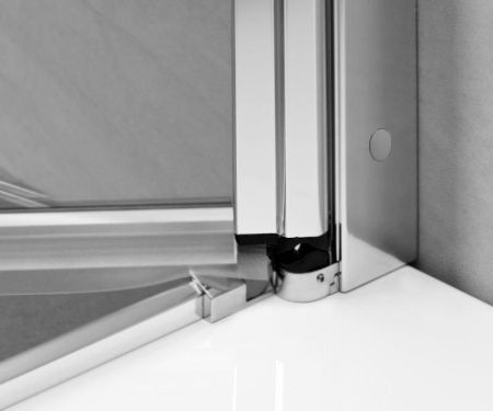 Душевой уголок Radaway Eos PDD 100x100 профиль Хром стекло прозрачное, артикул 37623-01-01N