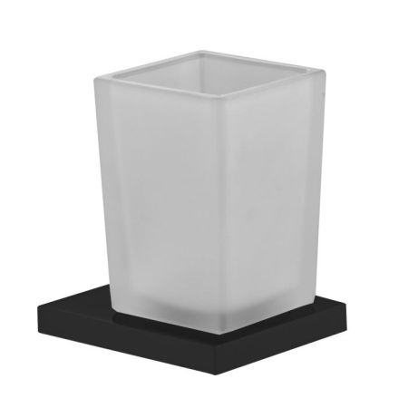 Fima Carlo Frattini Accessori Стакан, стекляный, подвесной, цвет: чёрный матовый, артикул F6023/1WNS