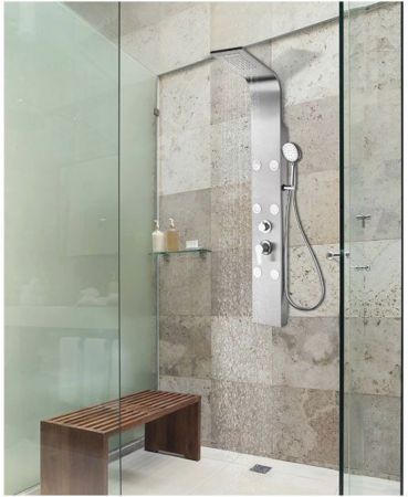 Душевая панель Galaxy Matt с гидромассажем, артикул 00209998