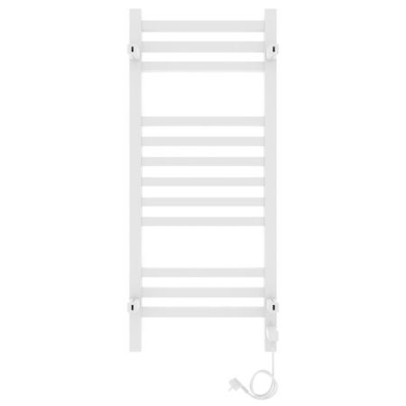 Полотенцесушитель электро "Астор ЧК12 350х900", белый муар, левый