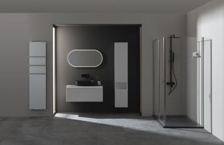 Полотенцесушитель электрический Allen Brau Infinity 180x44 8.21006.GL (без креплений), артикул 8.21006.GL