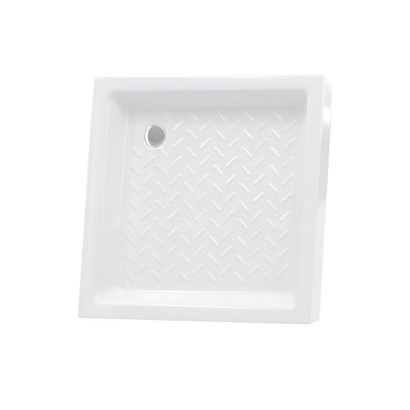 Душевой поддон квадратный керамический RGW CR Белый (800x800)