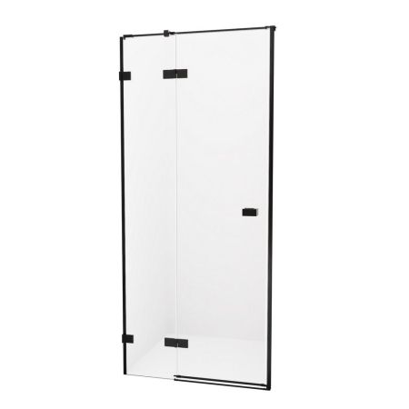 Дверь в нишу NEW TRENDY AVEXA BLACK 130x200 EXK-1556 (черный)