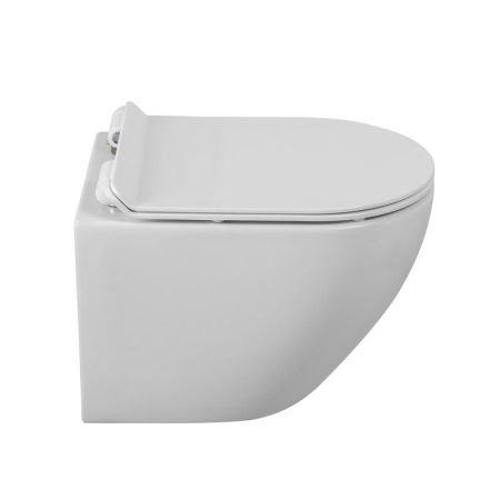 Унитаз подвесной безободковый со смывом TORNADO BelBagno SFERA-TOR, артикул BB3105SC