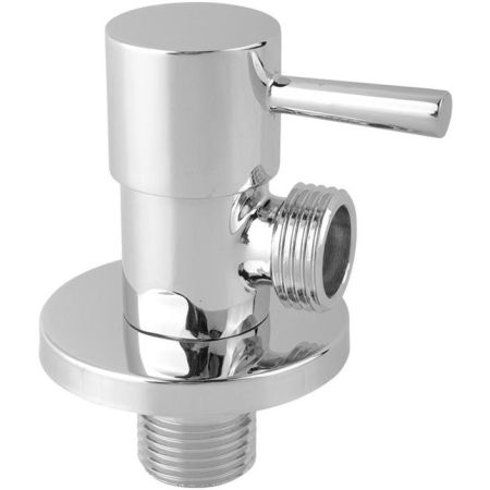 Запорный вентиль Veragio Sbortis VR.SBR-8222.CR угловой Хром, артикул VR.SBR-8222.CR