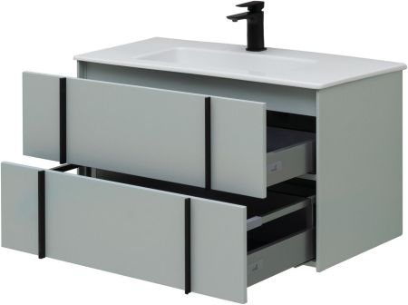 Тумба под раковину Allen Brau Reality 90 1.32006.PWM папирус матовый, артикул 1.32006.PWM