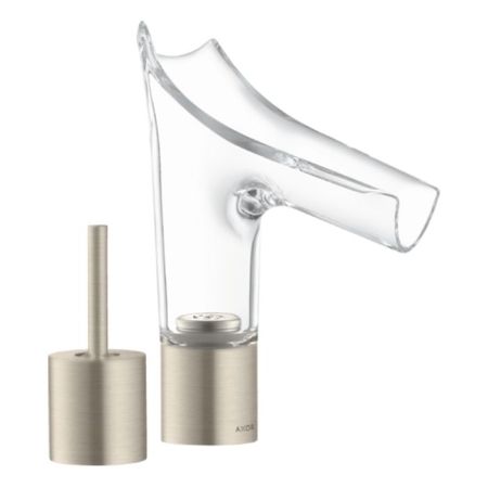 AX Starck V cмеситель для умывальника , цвет шлифованный никель