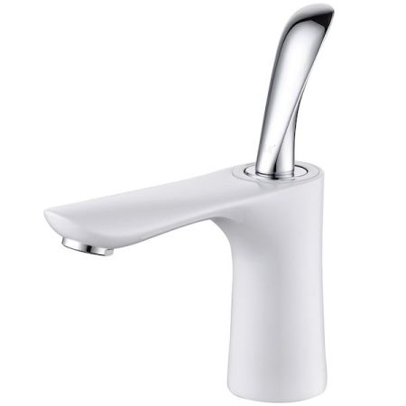 Смеситель для раковины D&K Venice Baciano DA1032156 Хром Белый, артикул DA1032156