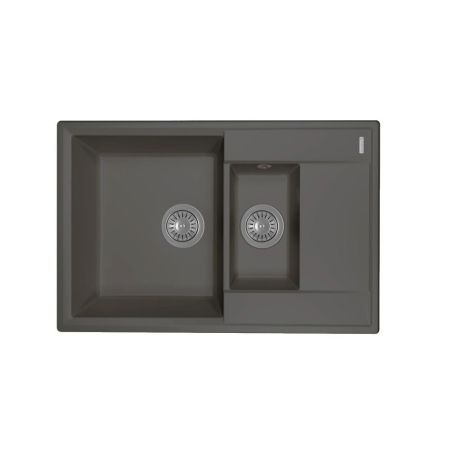 Кухонная мойка Florentina КОНСУЛ 23.025.D0760.302, антрацит, артикул 23.025.D0760.302