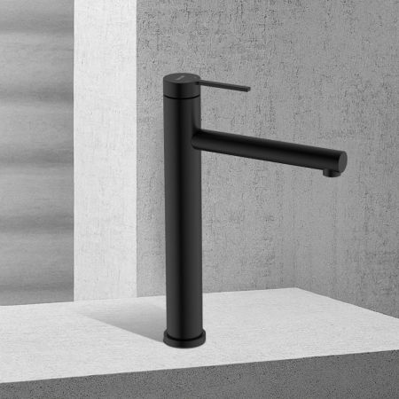 Смеситель Rossinka для раковины высокий монолитный (RSF-1715S-BL), артикул RSF-1715S-BL