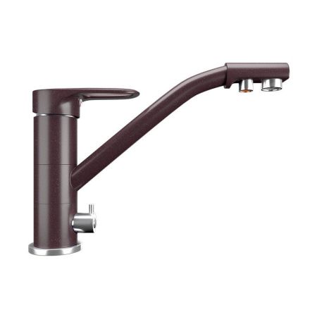 Смеситель для кухни Ulgran U-010-345, шоколад, артикул U-010-345