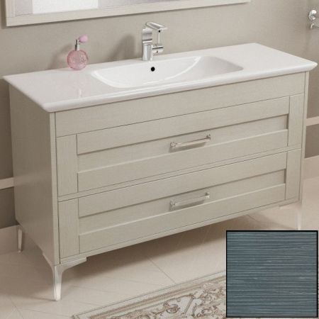 Тумба с раковиной SanVit Прованс 120 kprov120 Шелк Сталь, артикул kprov120