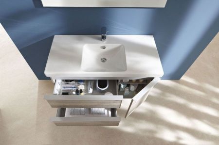 Тумба под раковину Jacob Delafon Odeon Up 100 EB891RU-E5 подвесная Светлый дуб, артикул EB891RU-E5