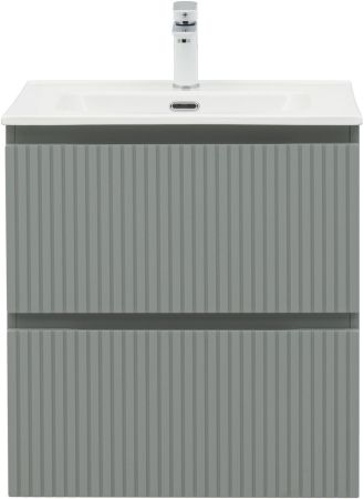 Тумба под раковину Aquanet Джейн (Flat) 60 мисти грин, артикул 00335432