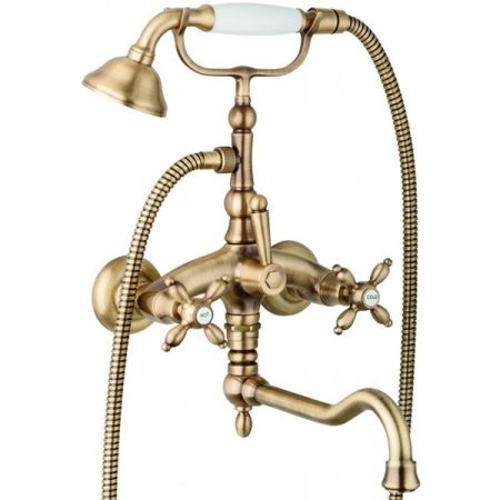 Смеситель для ванны Cezares Atlantis Nostalgia ATLANTIS-NOSTALGIA-VDF2-02 Бронза, артикул ATLANTIS-NOSTALGIA-VDF2-02