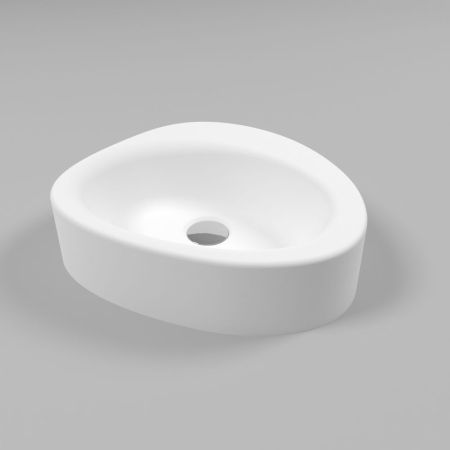 Умывальник WHITECROSS Moonstone B 40x35 (белый мат) иск. камень