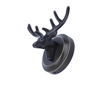 Крючок для ванной комнаты Bronze de Luxe SCANDI 81152B, черный, артикул 81152B