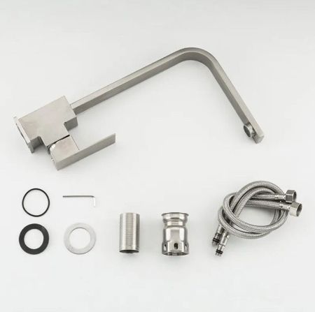 Смеситель для кухни FASHUN A54002, сатин, артикул A54002