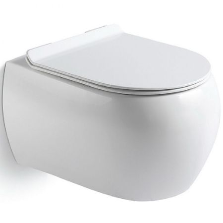 Унитаз Black&White Universe W727 подвесной сиденьем Микролифт, артикул 727W00