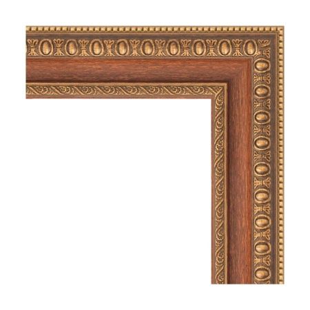 Зеркало Evoform Definite 105х55 Бронзовые бусы на дереве