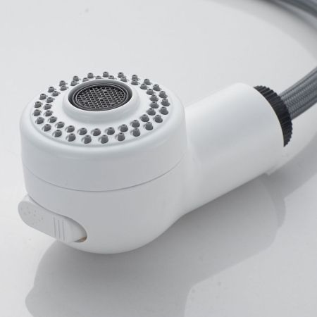 Смеситель для раковины многофункциональный Raffine F291C, белый