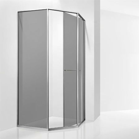 Душевой уголок RGW SV-82 "R" (Тонированное, 800x800)