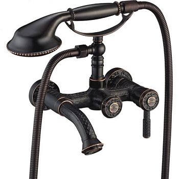 Смеситель для ванны Lemark Jasmine LM6612ORB Черная бронза
