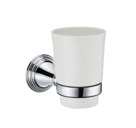 Стакан для зубных щеток Fixsen Best FX-71606 Хром