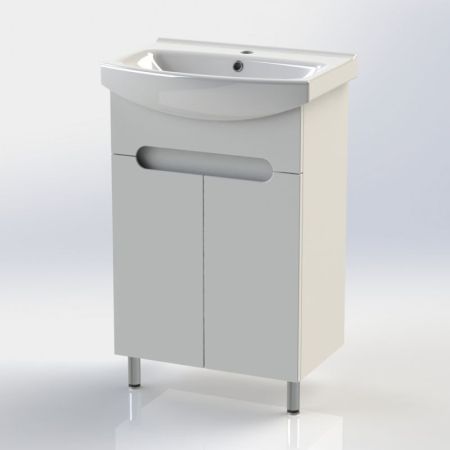 Тумба с раковиной Orange Рио 55 TR 55-01 C Белая