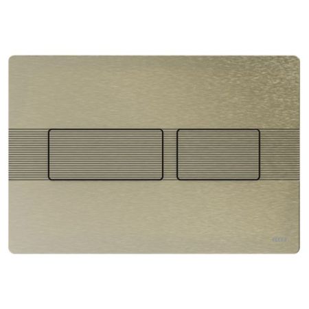 TECEsolid. Панель смыва, металл, никель, с текстурой линии, артикул 9240437