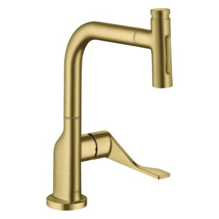 AX Citterio Кухонный Смеситель с выт. изливом, цвет шлифованная медь AX Citterio Кухонный Смеситель с выт. изливом, цвет шлифованная медь