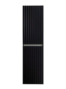 ELEGANT Пенал настенный, подвесной, Чёрный матовый AM-ELEGANT-1500-2А-SO-NM-LED