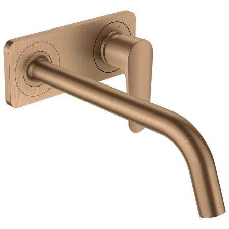 AX Citterio M Смеситель для раковины , цвет шлифованная бронза, артикул 34115140