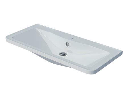 Тумба подвесная "Алабама 100 Z2", белая, Adel 100, артикул SD-00000568