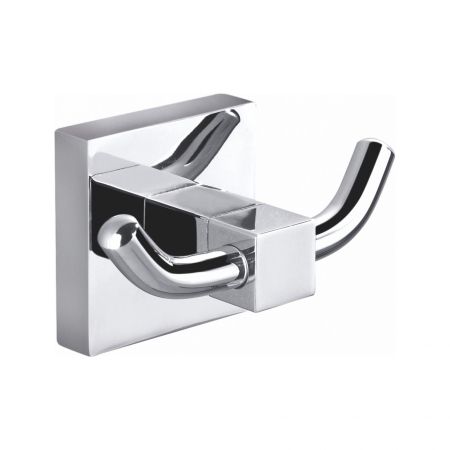 Двойной крючок для ванной WONZON & WOGHAND, Хром (WW-8925), артикул WW-8925