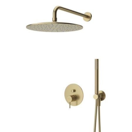 Душевая система с переключателем для верхнего и ручного душа CEZARES LEAF-DSIP-L LEAF-DSIP-30-L-01 Cezares, артикул LEAF-DSIP-30-L-01